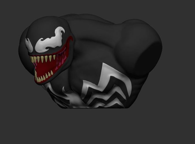 Venom Marvel Character 3D Print 130094