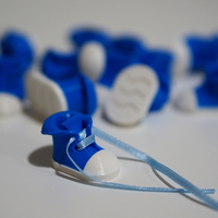 Place Card Decoration - Baby Shoe - Thumbnail 2