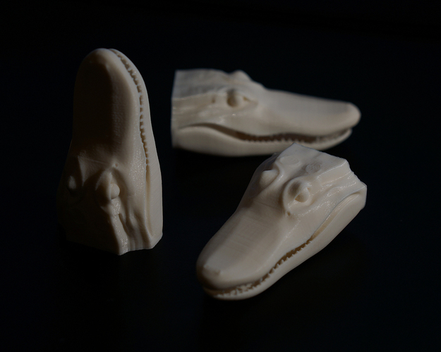 Alligator head 3D Print 130175