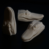 Small Alligator head 3D Printing 130175