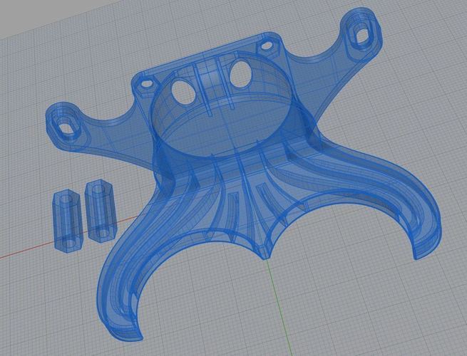 Flash Forge Cooling Fan Duct 3D Print 130183