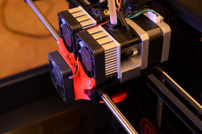 Replicator 2X Cooling Fan Duct