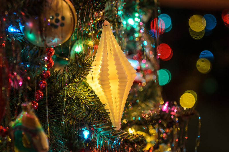 Crystal Facet Ornament