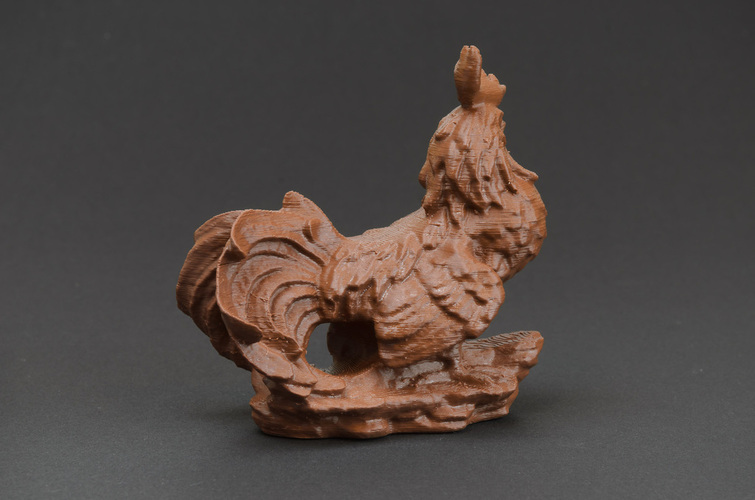 Garden Rooster 3D Print 130215