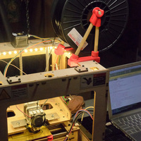 Thing-O-Matic Filament Spool Bracket - Thumbnail 8