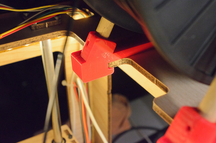 Thing-O-Matic Filament Spool Bracket 3D Print 130265