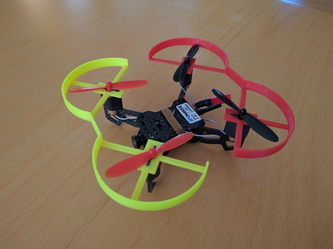 SPCMaker 90x quadcopter prop guards 3D Print 130275