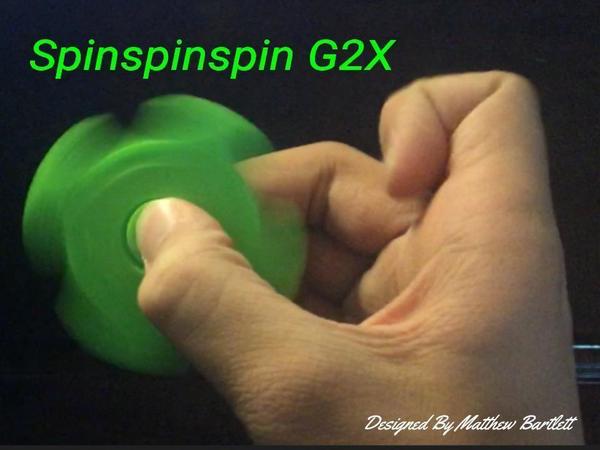 Medium Spinspinspin G2X Bearing-less spinner 3D Printing 130287