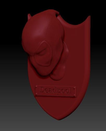 Deadpool Trophy  3D Print 130311