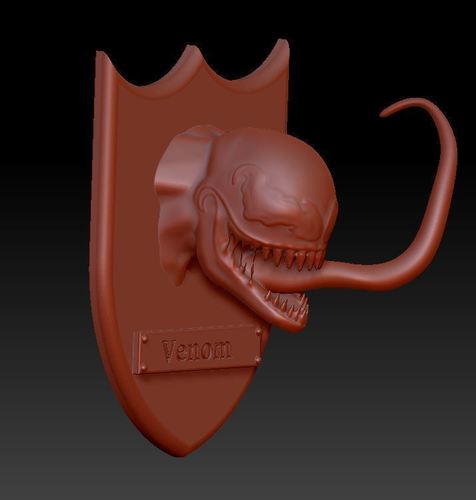 Venom Trophy 3D Print 130333