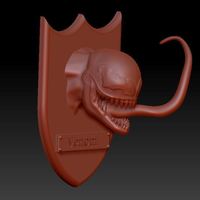 Small Venom Trophy 3D Printing 130333
