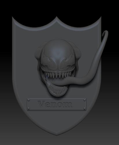 Venom Trophy 3D Print 130334