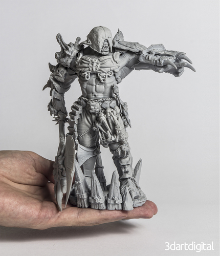 Orc Warlord 3D Print 130382