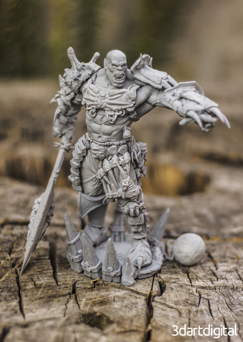 Orc Warlord 3D Print 130385