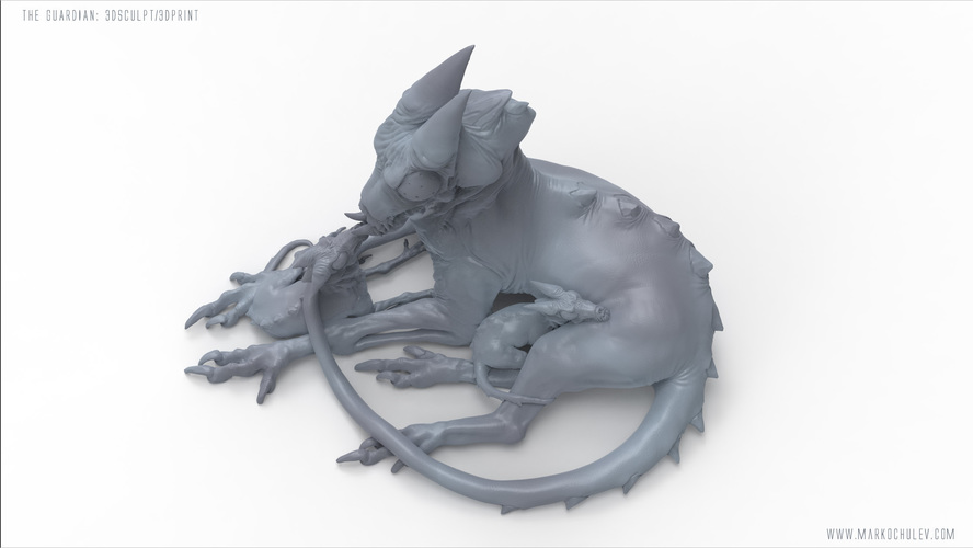 The Guardian 3D Print 130451