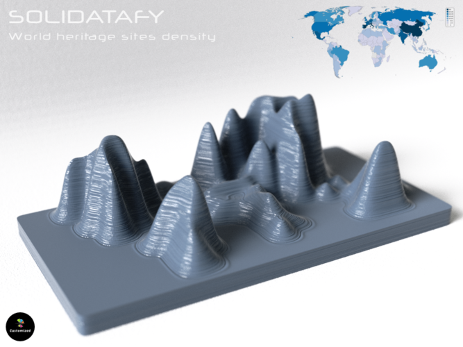 Solidatafy – World Heritage Sites 3D Print 130466