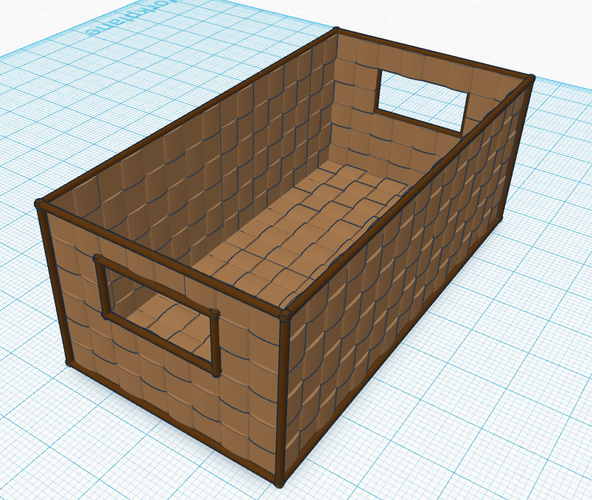 Simple Basket 3D Print 130542