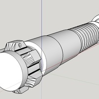 Luke Skywalker shared stunt lightsaber v3  - Thumbnail 6