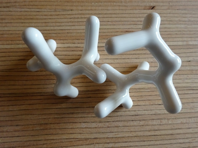 SUPER 6 brooch ( Steiner 03a ) 3D Print 130612