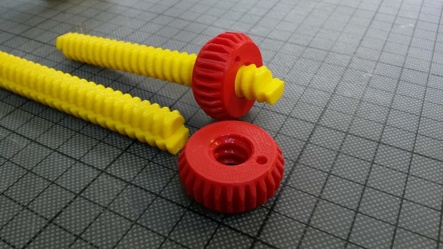 Horizontally printed rods for ANOTHER Vise 3D Print 130674
