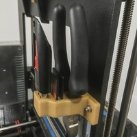 Small Tool Rack for Original Prusa i3 MK2 3D Printing 130679