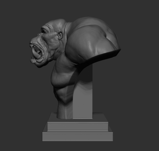 Demon Ape 3D Print 130697