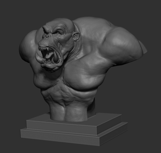 Demon Ape 3D Print 130699