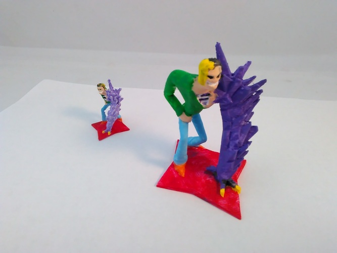 Darkgem Forcepower - Kid's drawing to 3D mini 3D Print 130726