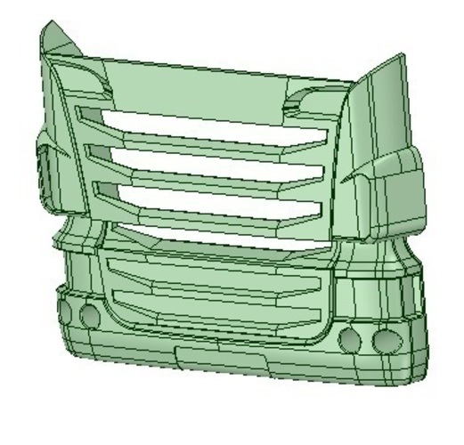 Truck face 3D Print 130733