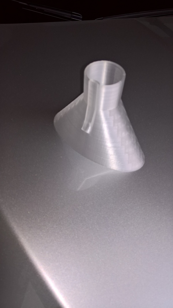 Medium Hopper for glass cleaning water 3D Printing 130750