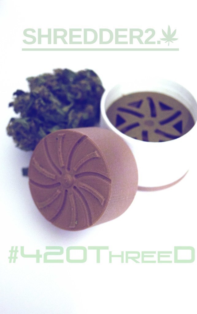 3D Printed custom Toothless Herb Grinder 1.0 from $25.00