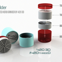 TOOTHLESS Herb gRINDER - by 420ThreeD - Thumbnail 2
