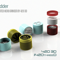 TOOTHLESS Herb gRINDER - by 420ThreeD - Thumbnail 9