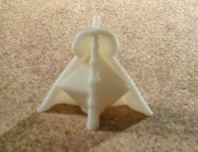 Deathly Hallows Pendant 3D Print 13084