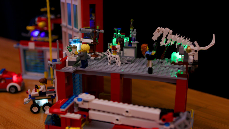 Lego LED Bricks 3D Print 130906