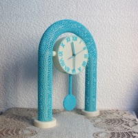 Small Voronoi Pendulum Clock 3D Printing 13093