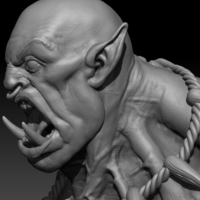 Orc Bust - Thumbnail 4
