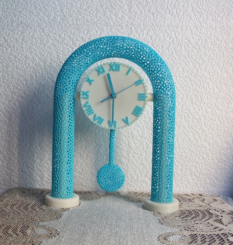 Voronoi Pendulum Clock 3D Print 13096