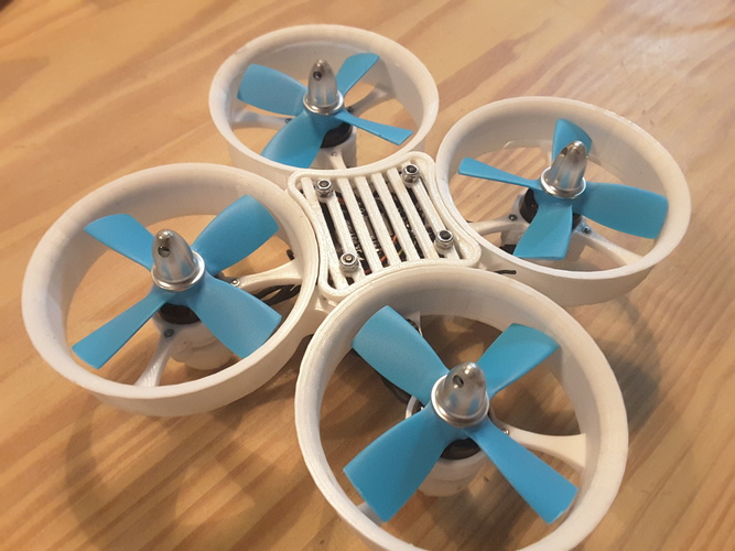 Whoop Drone Cross 4S Night Flight Acro 3D Print 130991