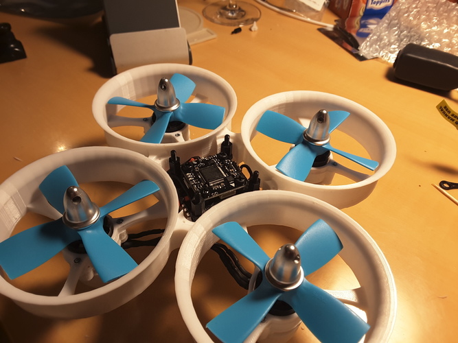 Whoop Drone Cross 4S Night Flight Acro 3D Print 130992
