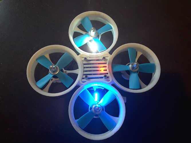 Whoop Drone Cross 4S Night Flight Acro 3D Print 131004