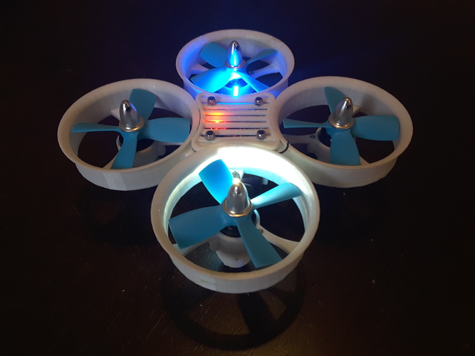 Whoop Drone Cross 4S Night Flight Acro 3D Print 131005