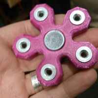 Small Fidget Spinner 3D Printing 131008