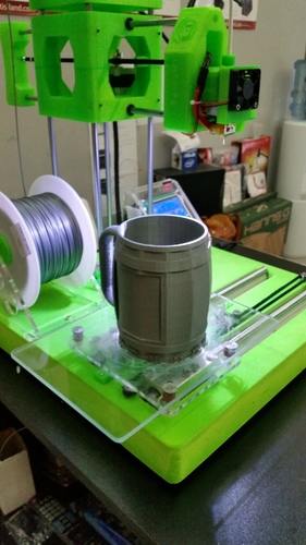 Mug, beer mug 3D Print 131018