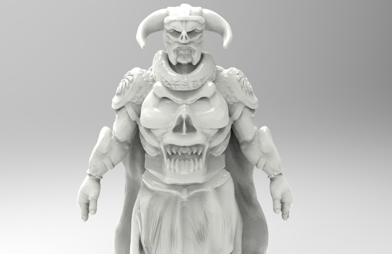 The Skull of The Dead  3D Print 131028