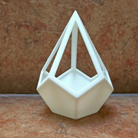 Pyramid Dodecahedron Planter - Thumbnail 1