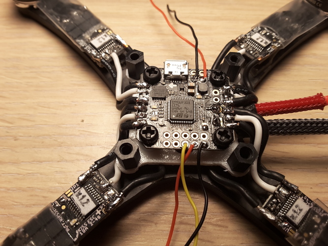 Adapter TPU  For Piko BLX Micro Flight Controler  - Furious FPV 3D Print 131074