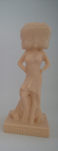 Betty Boop robe de soirée 3D Print 131129