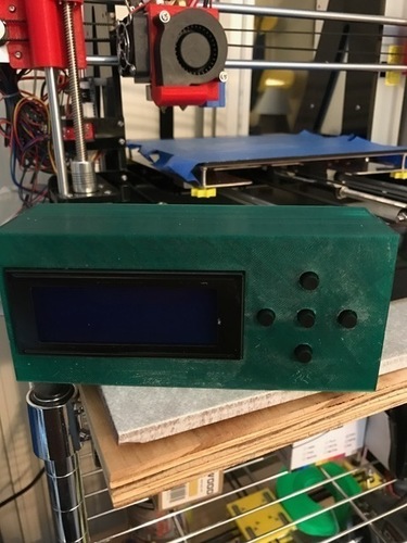 Zonestar LCD relocation Box 3D Print 131138