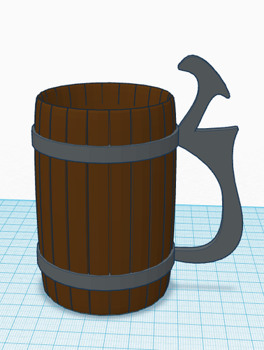 Simple Drinking Mug 3D Print 131175